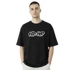 TRIPLE PLAY - Polera Oversize Streetwear 100% Algodón Hip Hop