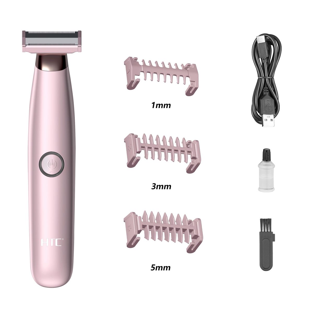 HTC - Depiladora Rebajadora Femenina Inalámbrica HTC HL-287