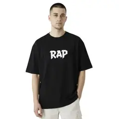 TRIPLE PLAY - Polera Oversize Streetwear 100% Algodón RAP