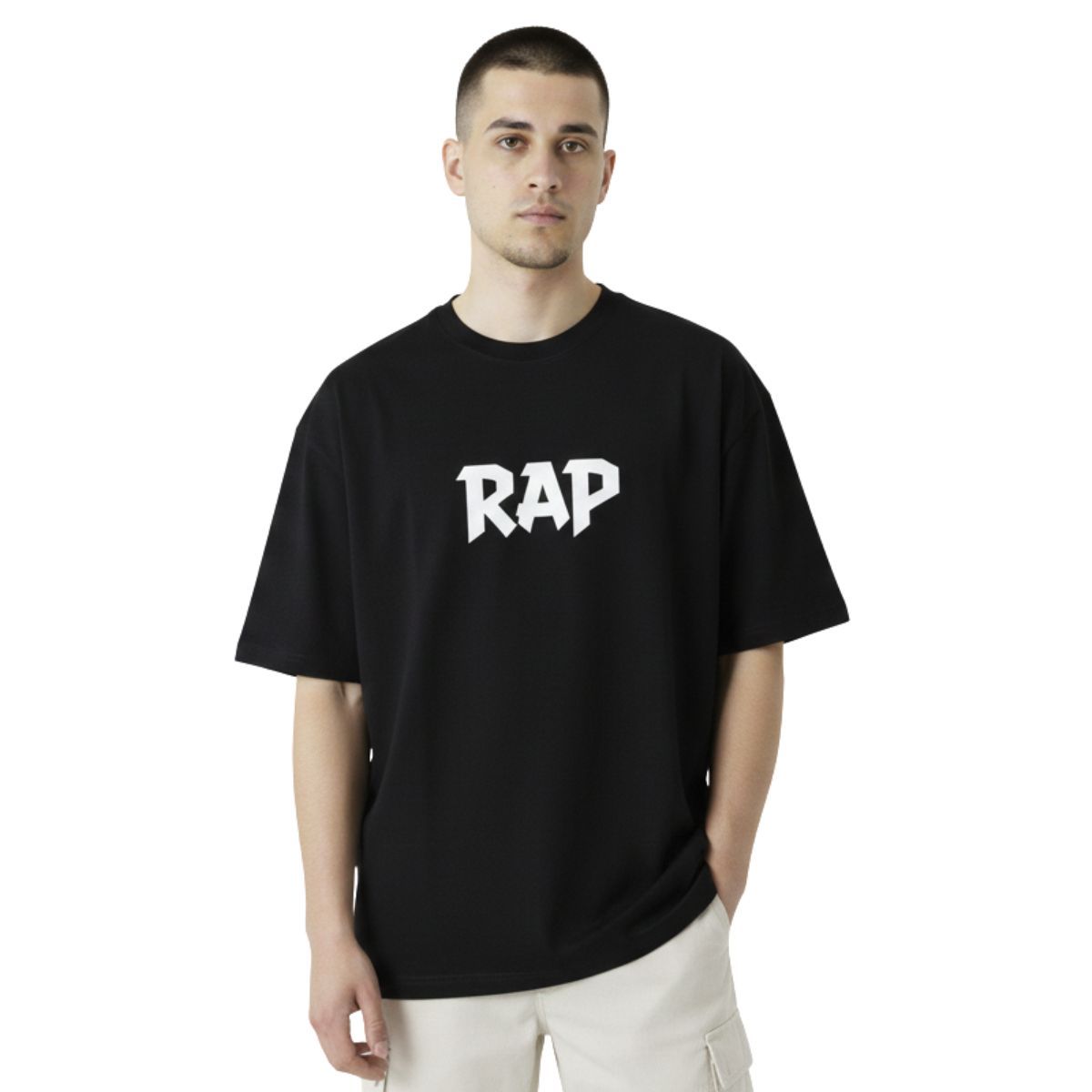 TRIPLE PLAY - Polera Oversize Streetwear 100% Algodón RAP