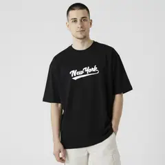 TRIPLE PLAY - Polera Oversize Streetwear 100% Algodón New York