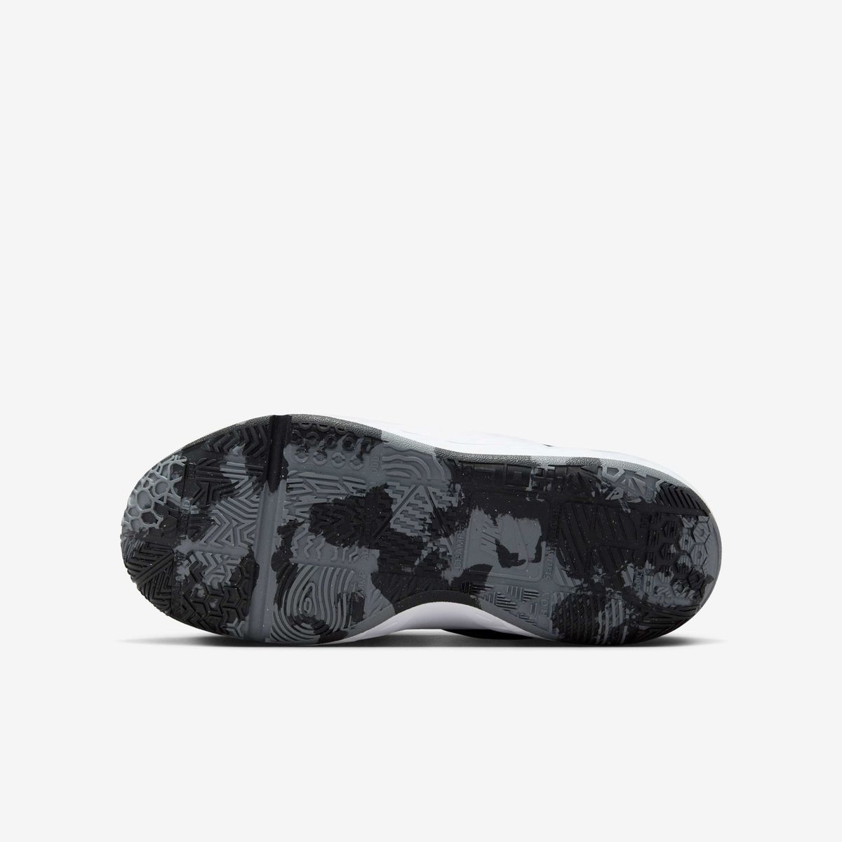 NIKE - Zapatillas Team Hustle D 12 Gs Negro Niños