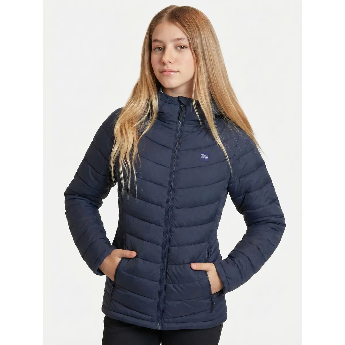 MAUI AND SONS - Parka Escolar Neowave Azul Mujer Juvenil Maui and sons