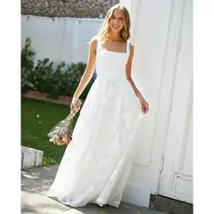 MI PLACARD - Vestido Largo de Novia Anahi Ivory