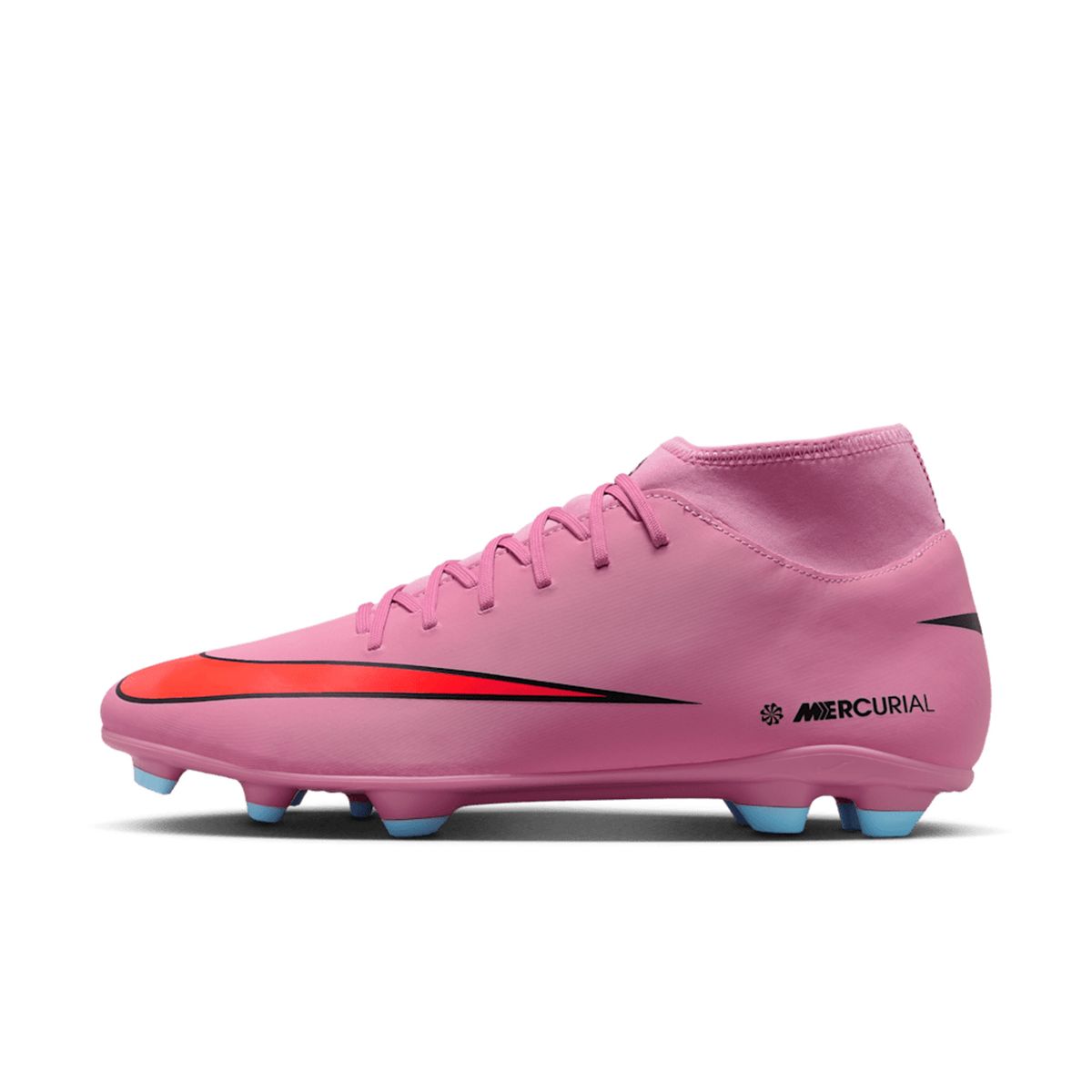 NIKE - Zapatos De Fútbol Superfly 10 Club Fgmg Rosa Hombre