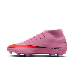 NIKE - Zapatos De Fútbol Superfly 10 Club Fgmg Rosa Hombre