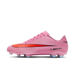 NIKE - Zapatos De Fútbol Vapor 16 Club Fgmg Rosa Hombre