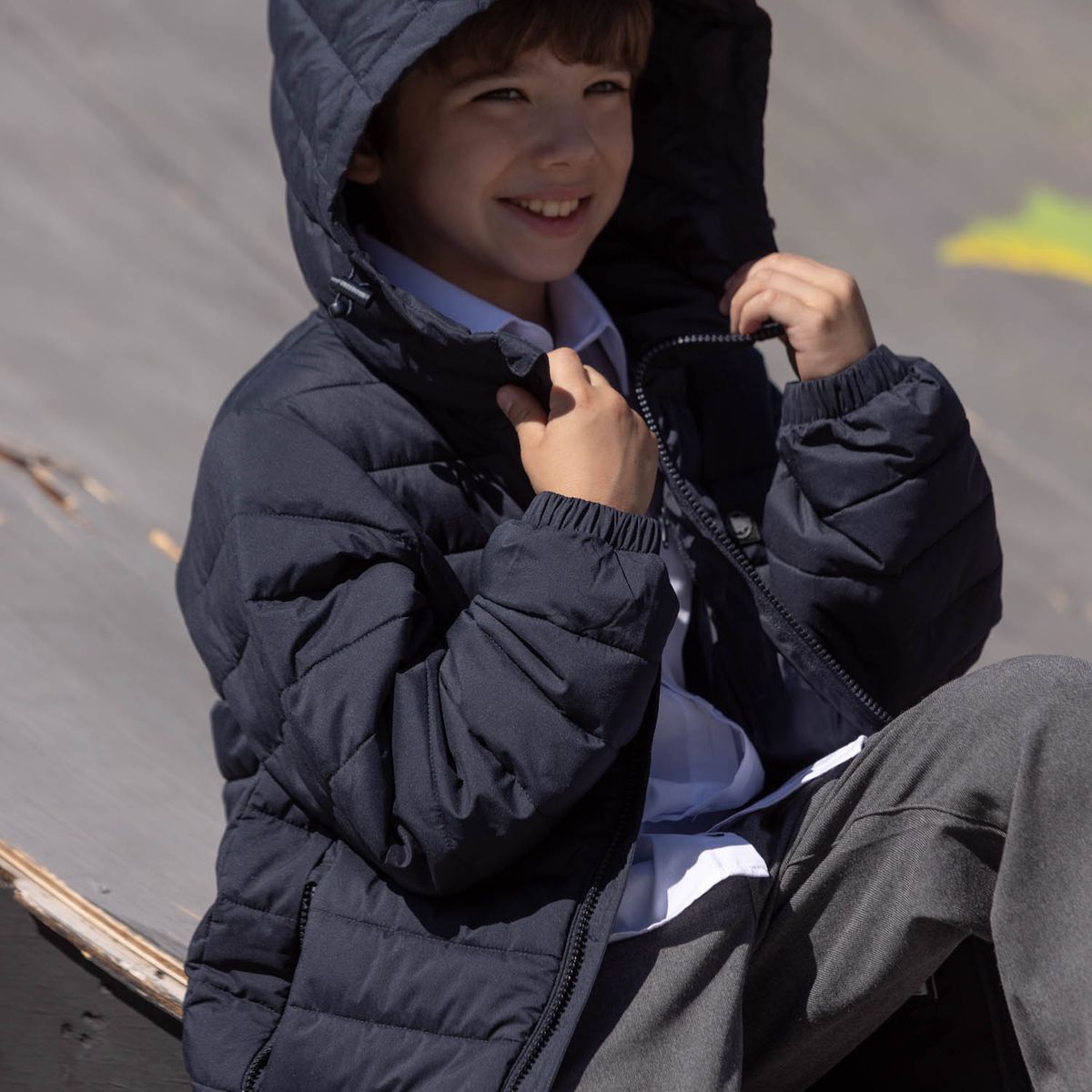 MAUI AND SONS - Parka Escolar Kalani Azul Infantil Maui and sons