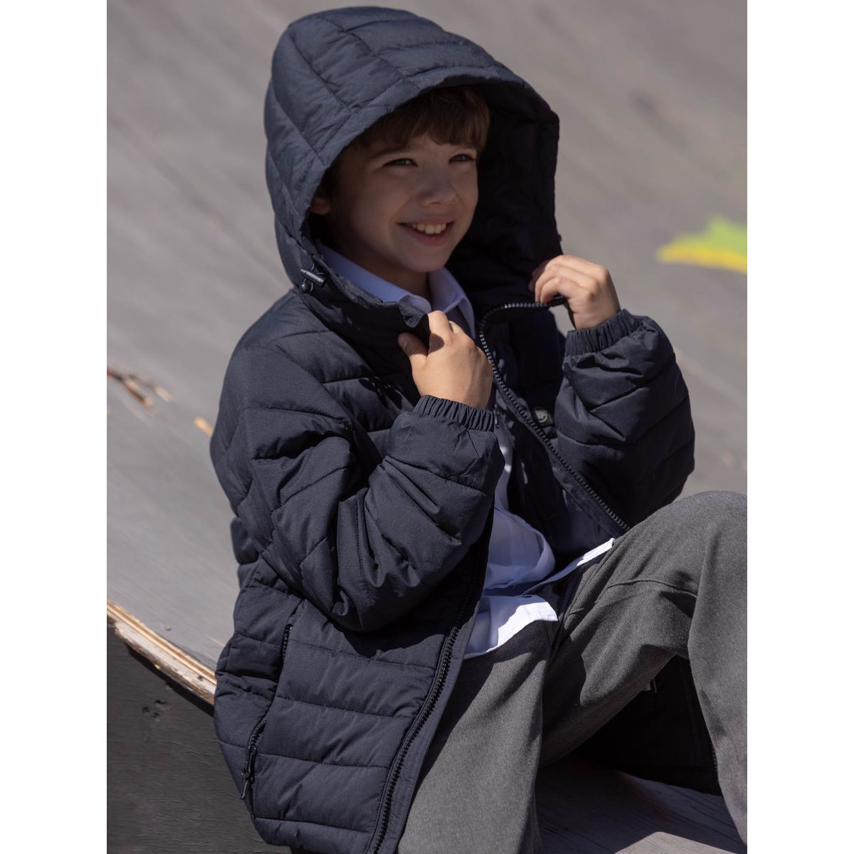 MAUI AND SONS - Parka Escolar Kalani Azul Infantil Maui and sons