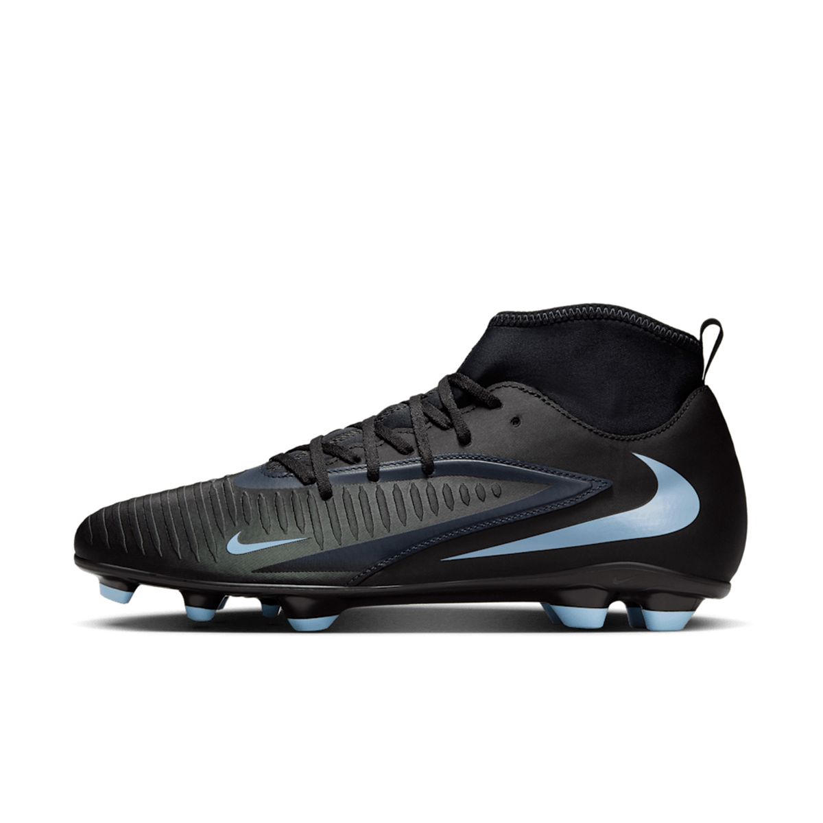 NIKE - Zapatos De Fútbol Phantom 6 High Club Fgmg Negro Hombre