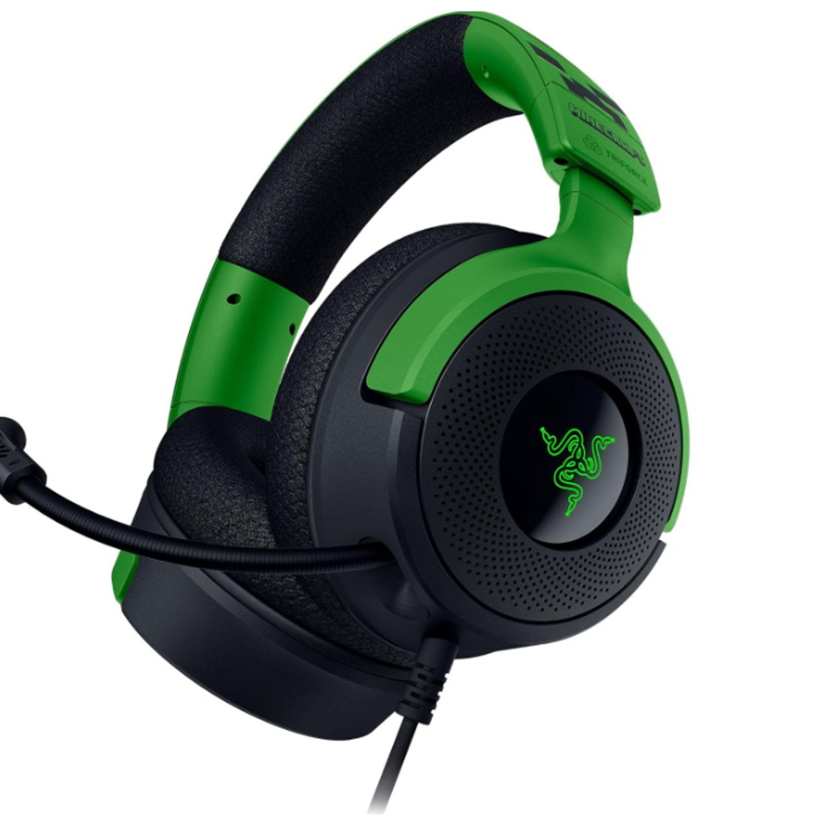 RAZER - Audífonos Gamer Over Ear - Razer Kraken V4 X Minecraft Edition - USB