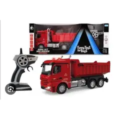 GENERICO - Camión Volquete De Juguete A Control Remoto A Escala 124 Rc