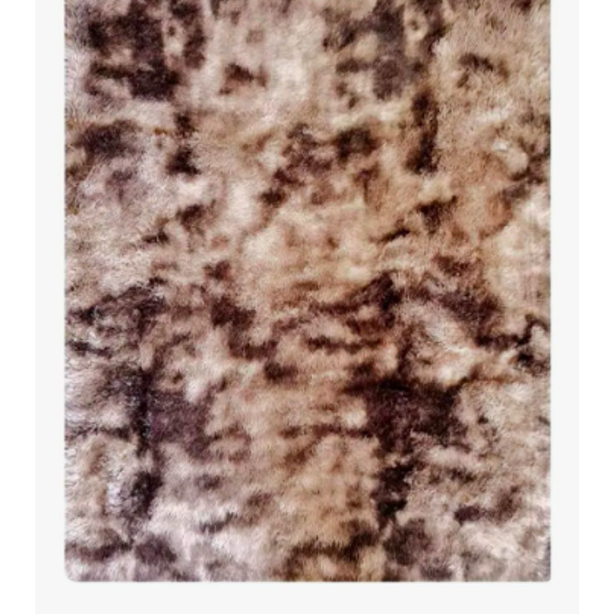 GENERICO - Alfombra Peluda 195×230cm Super Suave Colores Color Cafe