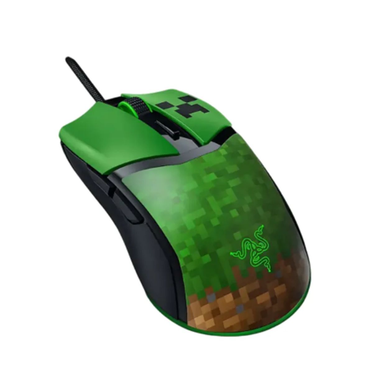 RAZER - Mouse Gamer - Razer Cobra Minecraft Edition  - 8500 DPI - 6 botones - USB - RGB