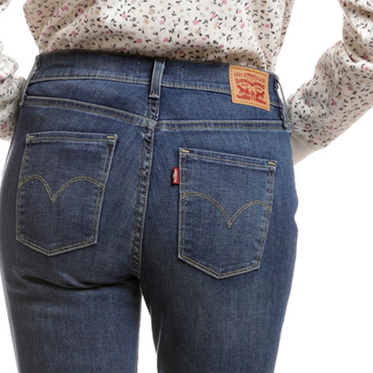 LEVIS - Jeans Slim Tiro Medio Mujer
