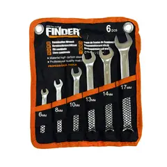 DALI - Set Llaves Punta Corona 6 Piezas 192109 – 6 a 17 mm con Funda