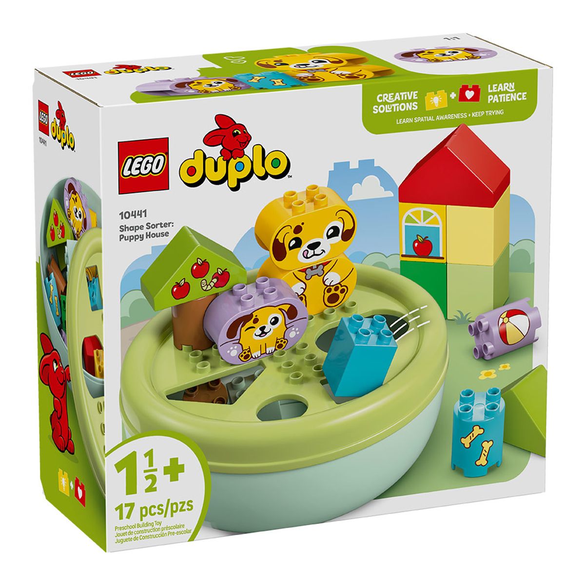 LEGO - CLASIFICADOR DE FORMAS: CASA DE LOS PERRITOS DUPLO 10441