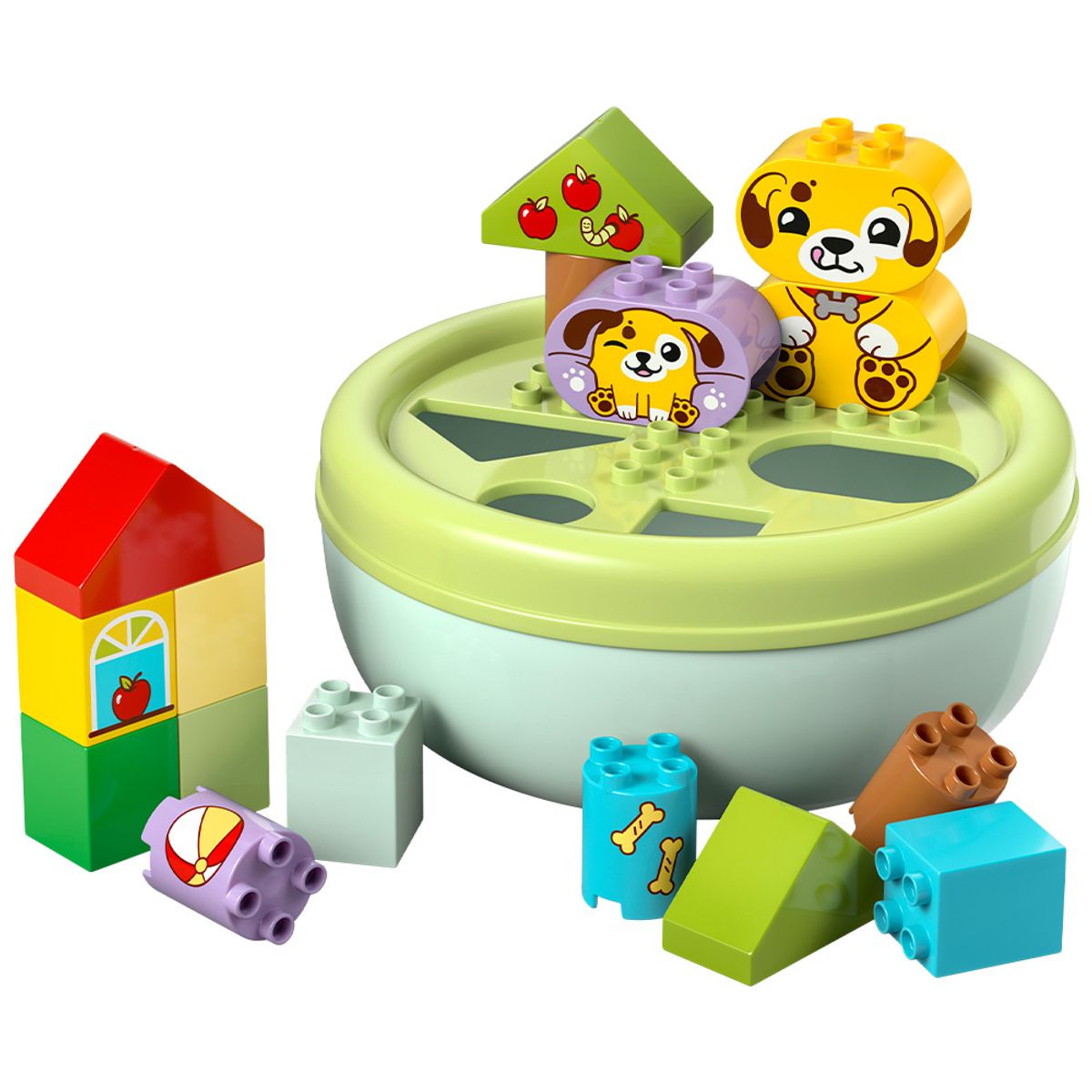 LEGO - CLASIFICADOR DE FORMAS: CASA DE LOS PERRITOS DUPLO 10441