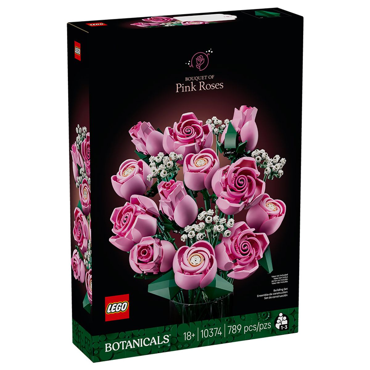 LEGO - LEGO RAMO DE ROSAS ROSADAS BOTANICALS 10374