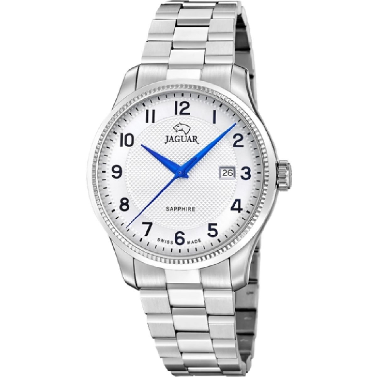 JAGUAR - Reloj J10411 Jaguar Swiss Plata Hombre Acamar