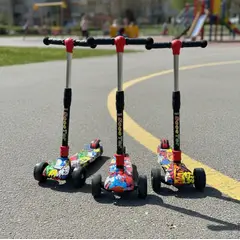 GENERICO - SCOOTER Monopatín infantil con luces Led en ruedas