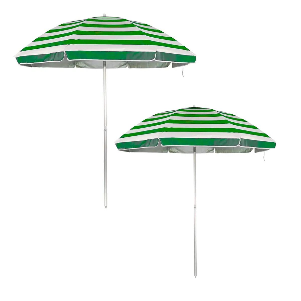 GENERICO - Paraguas Quitasol Grande Plegable Proteccion Uv Pack X2