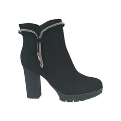 HERIEL - Botín Negro Taco Mujer