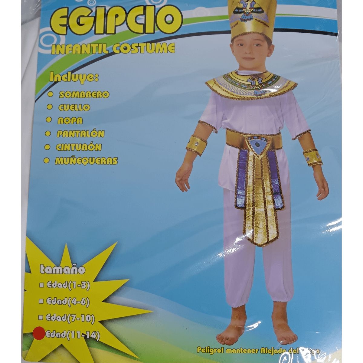 GENERICO - Disfraz egipcio niño