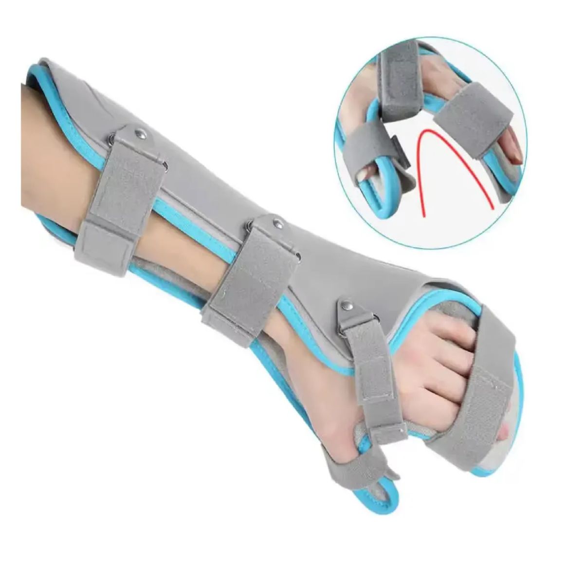 GENERICO - Ferula De Apoyo Para Mano Ajustable Artritis Y Flexion Izquierda