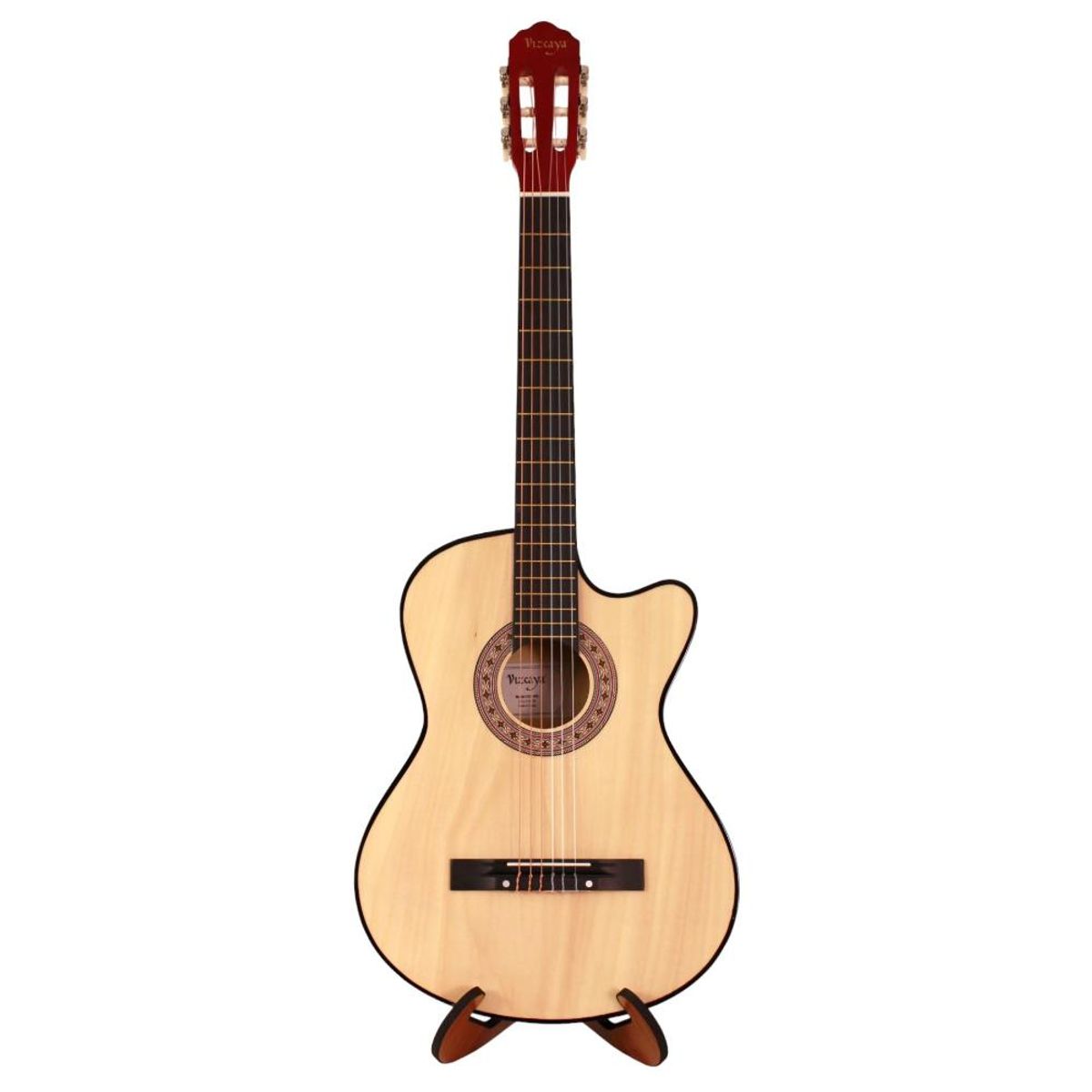 VIZCAYA - Pack Guitarra Acustica Vizcaya Funda Atril Afinador Correa