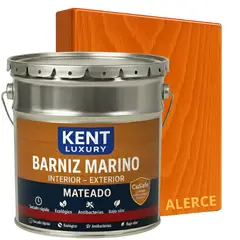 KENT - BARNIZ MARINO MATEADO - ANTI TERMITAS - TINETA 4G - ALERCE