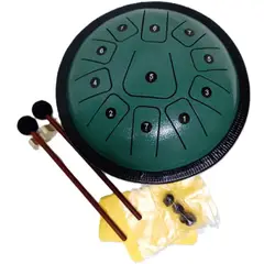 GENERICO - Tambor De Lengueta De Acero 10 Pulgadas Salsa TONGUE 10