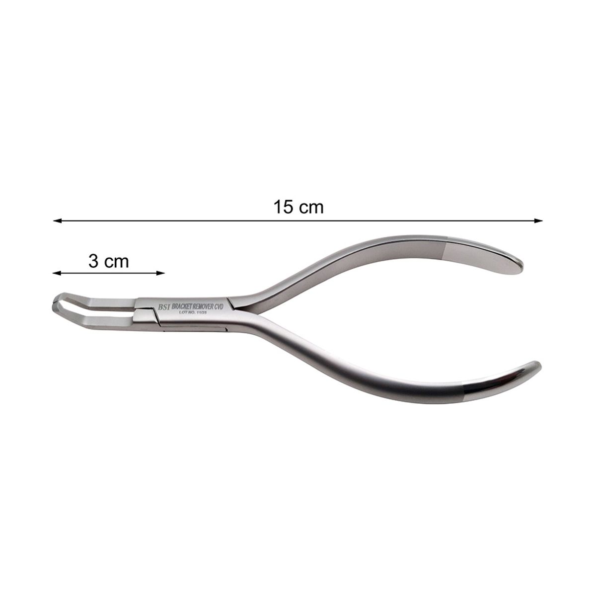 BEST SURGICAL INSTRUMENTS - Alicate de Ortodoncia Removedor de Bracket Curvo BSI