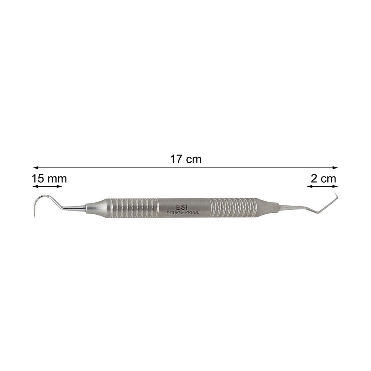 BEST SURGICAL INSTRUMENTS - Sonda de Exploración Dental Doble Extremo 17cm BSI