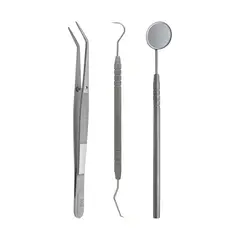 BEST SURGICAL INSTRUMENTS - Kit para Examen y Exploración Dental BSI