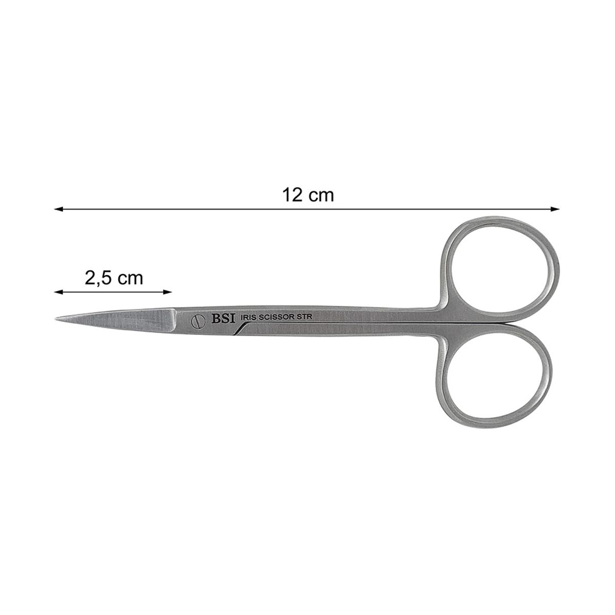 BEST SURGICAL INSTRUMENTS - Tijera Quirúrgica Iris Recta 12cm BSI