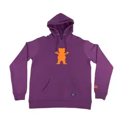GRIZZLY - Polerón Hombre Griptape Print OG Bear Basic Morado