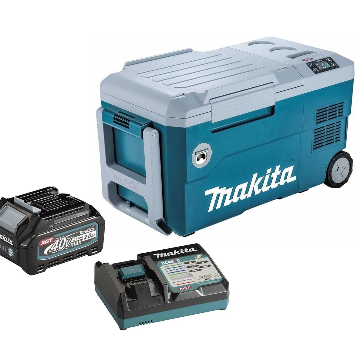 MAKITA - Cooler Fríocaliente 20lt 40v Makita CW001G 2 Ah