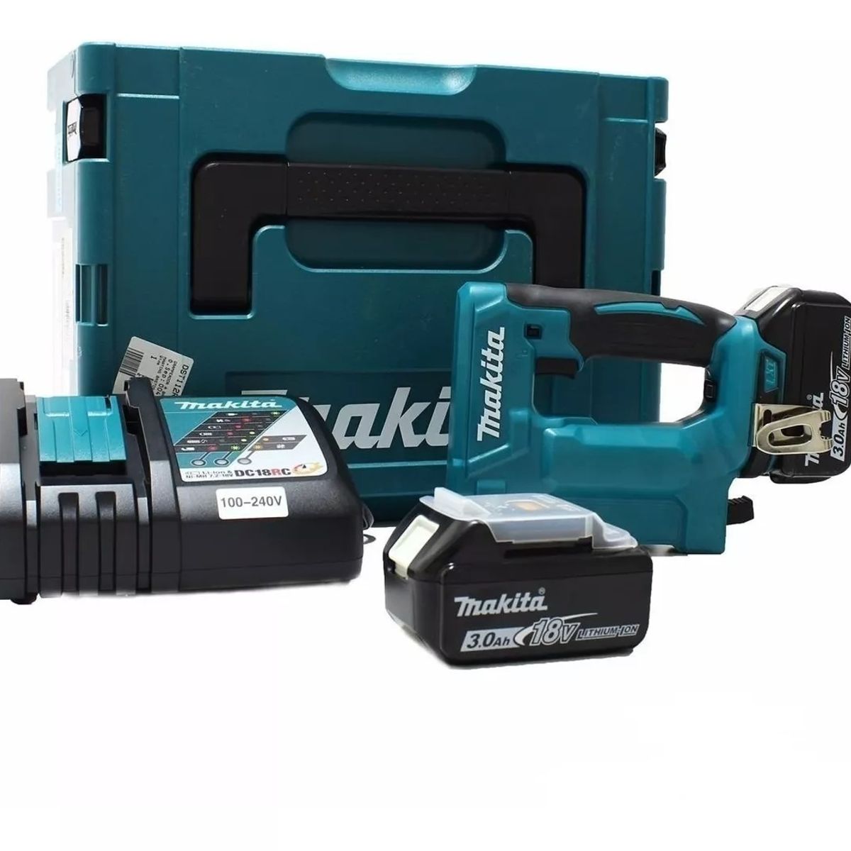 MAKITA - Engrapadora Inalámbrica 18V 7-10 mm Makita DST112RFJ