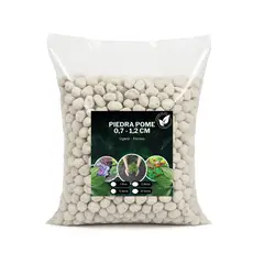 GENERICO - Sustrato Piedra Pómez 0,7 - 1.2 Cm Seleccionada 5 Litros Pomez
