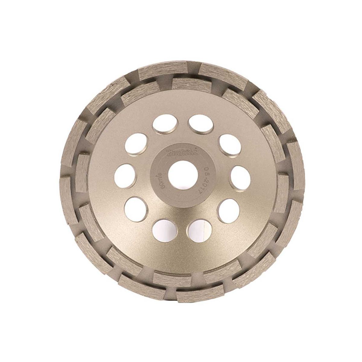 MAKITA - Copa Diamantada Doble Segm. 7 (180 X 22.23mm) Para D-80612