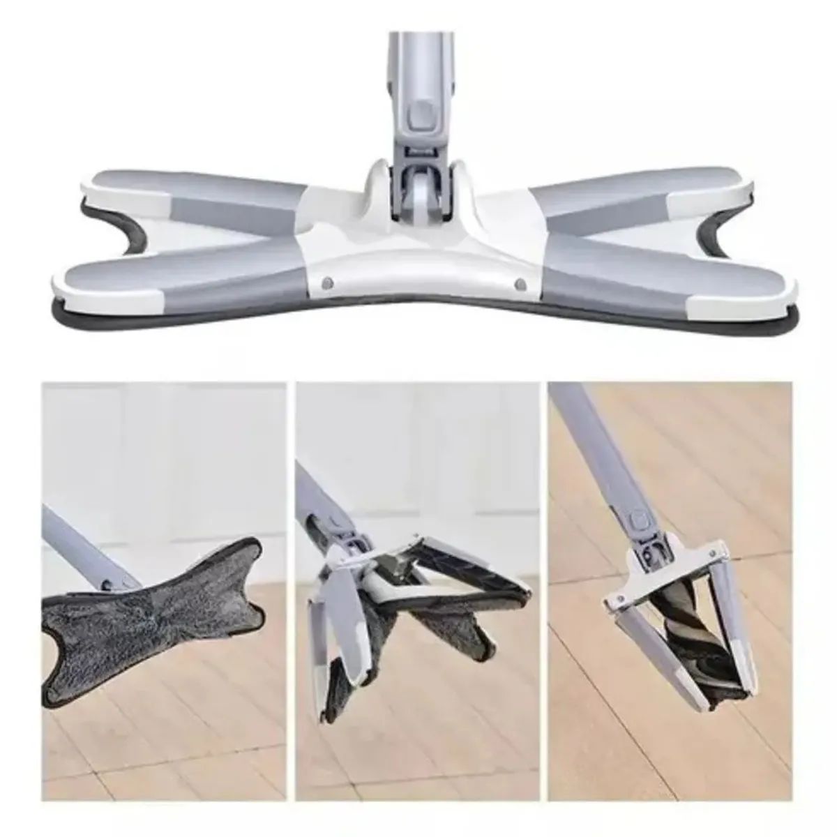 MOVI - Mopa de Microfibra 360° Limpieza Profunda sin esfuerzo