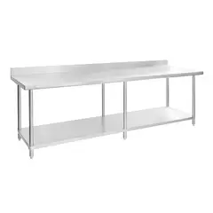 PROCHEF - Meson Muro ECO Acero Inoxidable 240x60x85(+5) cm.