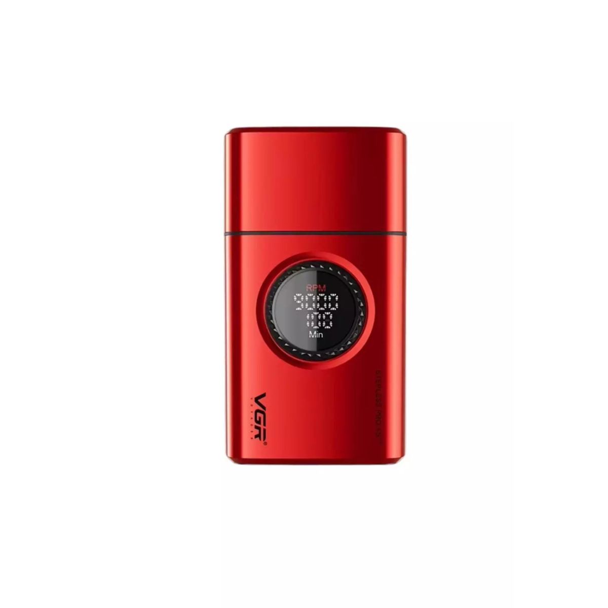VGR - Shaver Afeitadora Profesional VGR 377 9000RPM Regulable Rojo