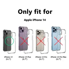 OTTERBOX - Carcasa para iPhone 14 Symmetry Antigolpes Clear Glitter