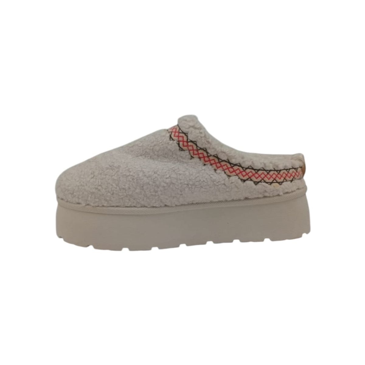 HERIEL - Pantufla Beige Chiporro Mujer