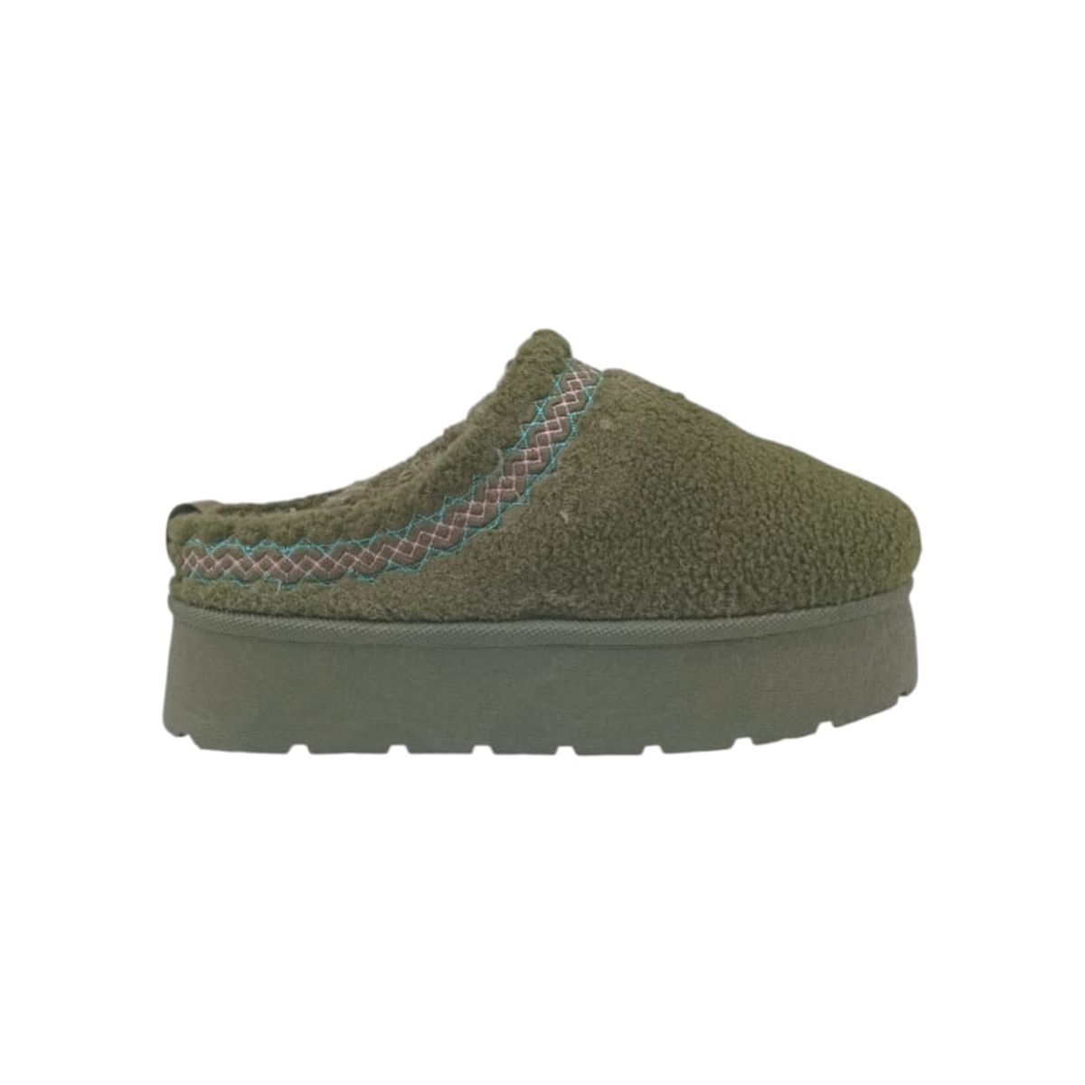 HERIEL - Pantufla Verde Chiporro Mujer