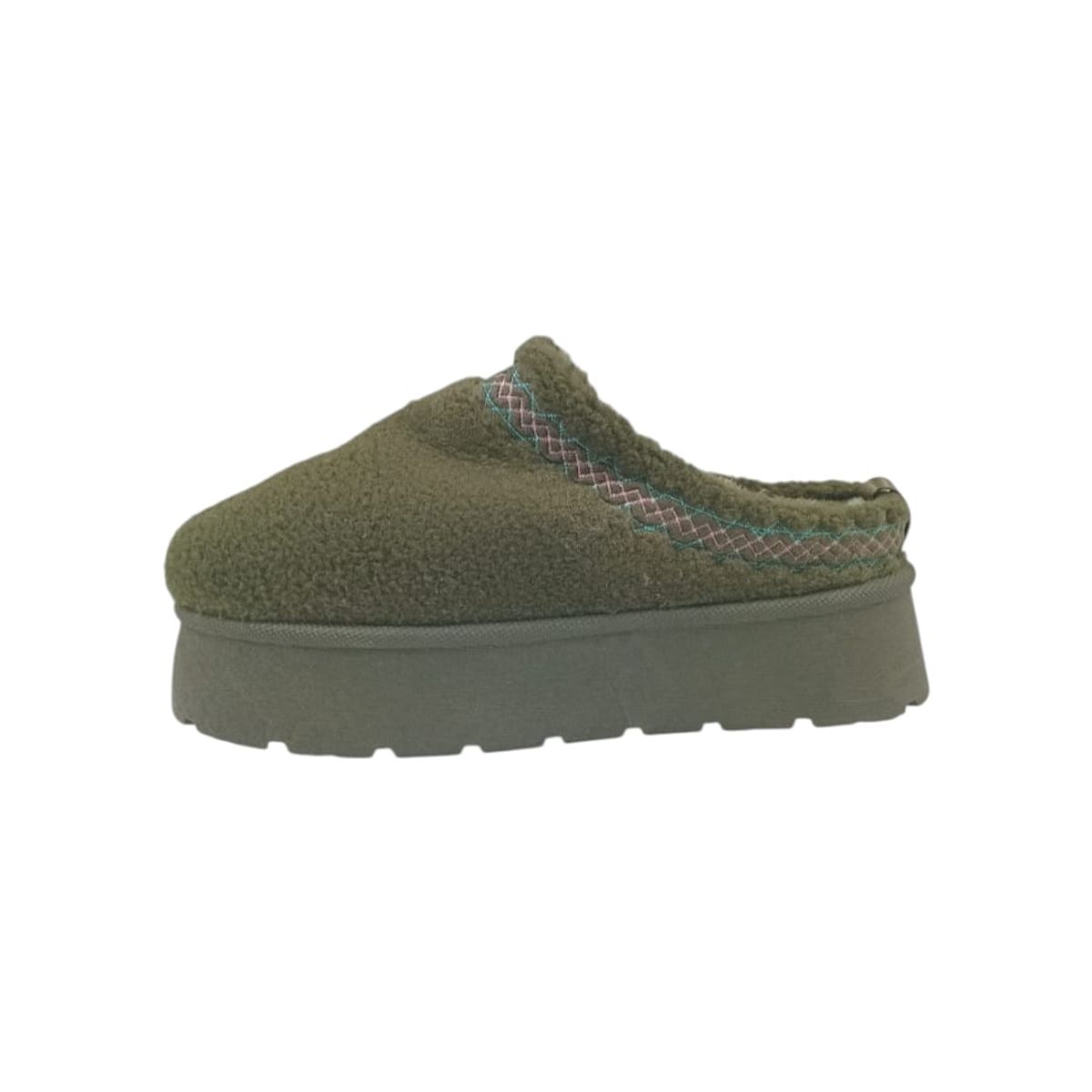 HERIEL - Pantufla Verde Chiporro Mujer