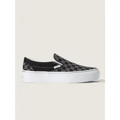 VANS - Zapatilla Mujer Classic Slip-On Plat Negro