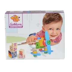 EICHHORN - Juguete de Construcción Mecano - Avion Helicoptero
